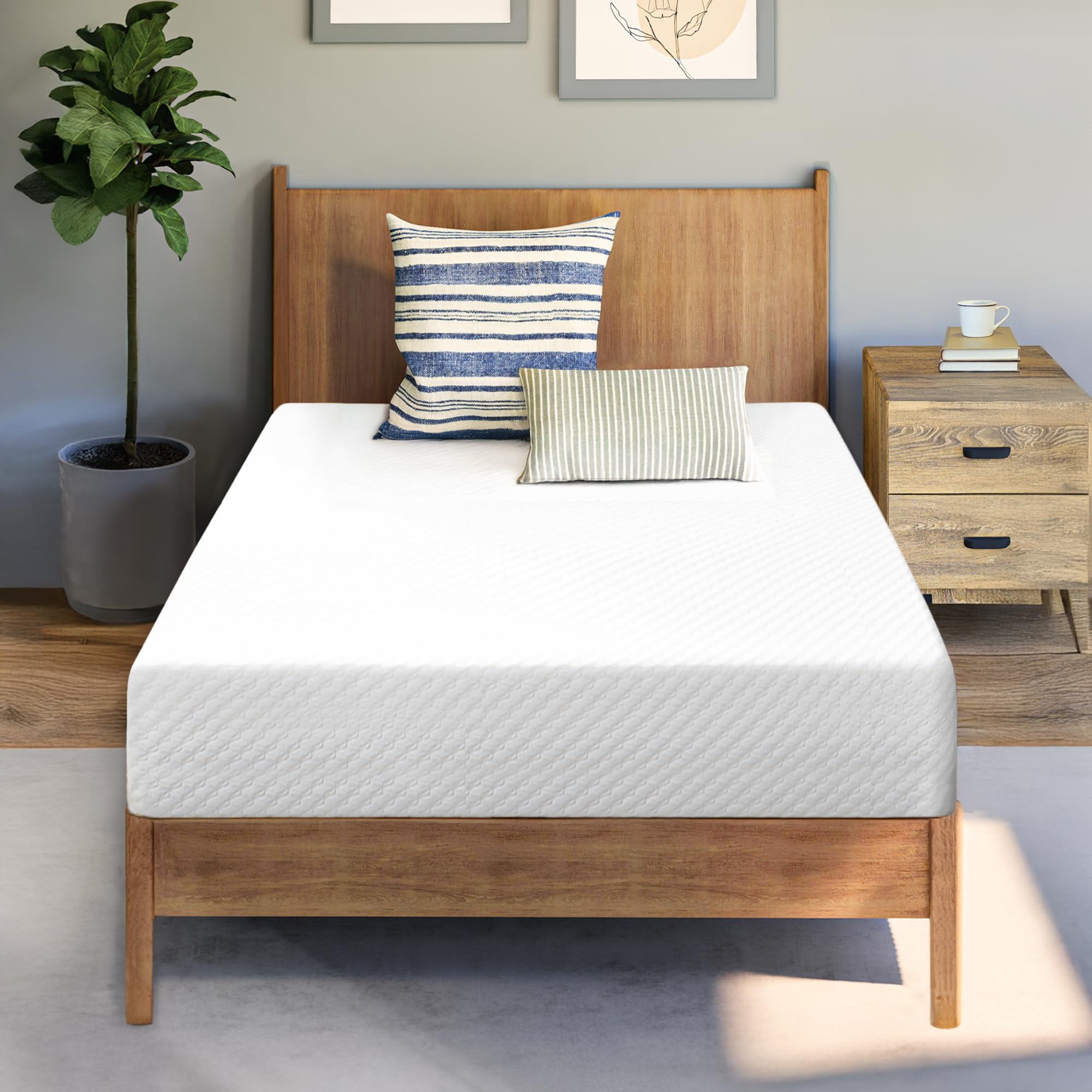Neo Sleep Cooling Gel Memory Foam Mattress for Sleep Pressure Relief
| CertiPUR-US Certified Medium Firm Twin Cooling G